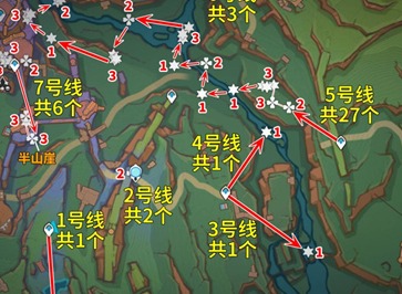 原神微光角菌在哪里 原神微光角菌采集路線