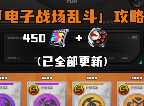 絕區(qū)零電子戰(zhàn)場亂斗活動怎么玩 電子戰(zhàn)場亂斗活動第五天攻略